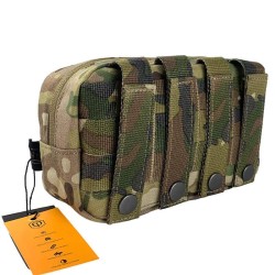 Conquer Admin Pouch Multicam – Pouch Táctico MOLLE para Airsoft
