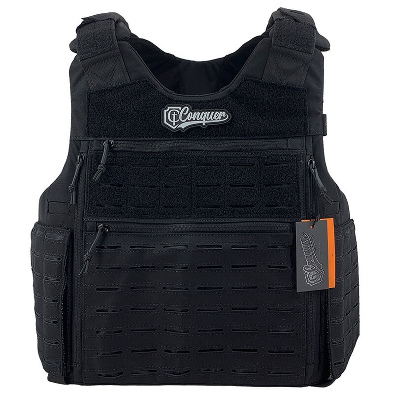 Chaleco CONQUER BAC - BK | Chaleco táctico ultraligero y resistente Chaleco CONQUER BAC - BK | Chaleco táctico ultraligero y resistente