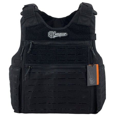 Chaleco CONQUER BAC - BK | Chaleco táctico ultraligero y resistente