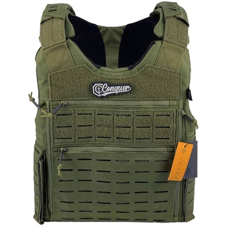 Chaleco CONQUER BAC - OD | Body Armour Ultraligero y Resistente