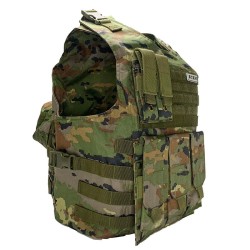 Chaleco SIXMM FSBE Spanish Woodland | Chaleco táctico modular para Airsoft.