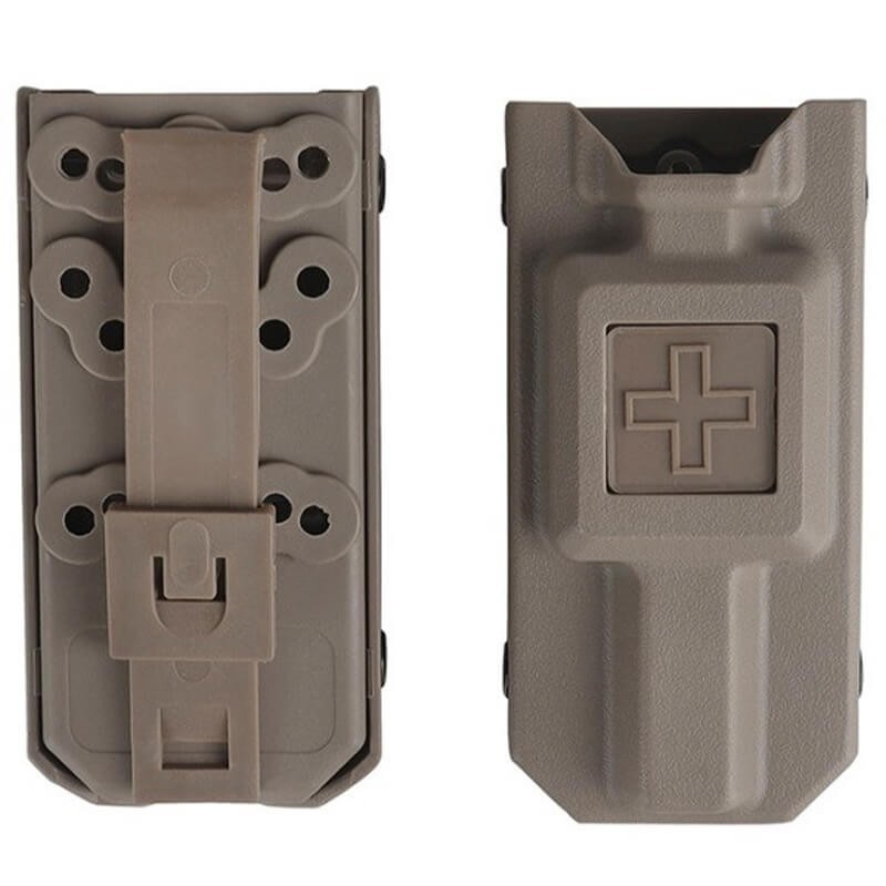Funda rígida para torniquete BL08 TAN – Accesorio táctico Airsoft. Funda rígida para torniquete BL08 TAN – Accesorio táctico Airsoft.