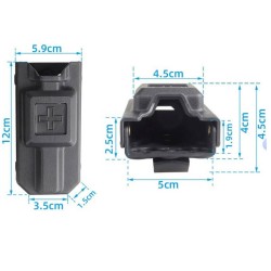 Funda rígida para torniquete BL08 BK – Accesorio táctico Airsoft.