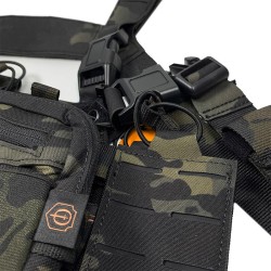 Conquer Titan Chest Rig MCBK – Chaleco táctico modular para Airsoft.