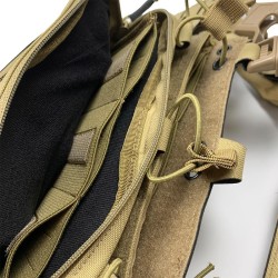 Conquer Titan Chest Rig Tan – Chaleco táctico modular Airsoft