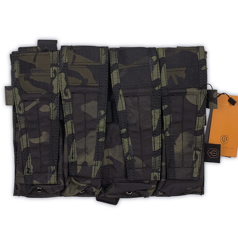 Conquer CVS Quad SMG Mag Pouch MCBK – Portacargadores cuádruple SMG Conquer CVS Quad SMG Mag Pouch MCBK – Portacargadores cuádruple SMG