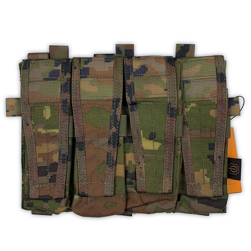 Conquer CVS Quad SMG Mag Pouch Spanish Woodland – Portacargadores cuádruple SMG Conquer CVS Quad SMG Mag Pouch Spanish Woodland – Portacargadores cuádruple SMG