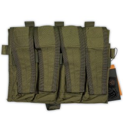 Conquer CVS Quad SMG Mag Pouch OD – Portacargadores cuádruple SMG