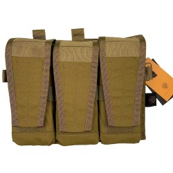 Conquer CVS Triple Rifle Mag Pouch Coyote Brown – Portacargadores triple rifle