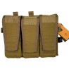 Conquer CVS Triple Rifle Mag Pouch Coyote Brown – Portacargadores triple rifle