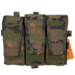 Conquer CVS Triple Rifle Mag Pouch – Portacargadores Spanish Woodland.