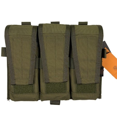 Conquer CVS Triple Rifle Mag Pouch – Portacargadores OD.