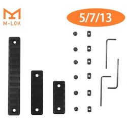 Set de raíles M-LOK Gen2 5/7/13 BK – Combat Zone Tactical.