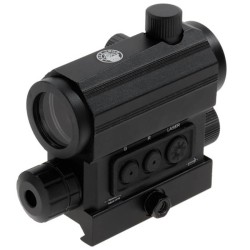 Punto Rojo + Láser Duel Code R4 — Apuntado táctico recargable.