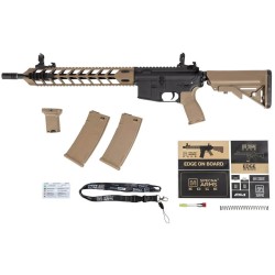 Specna Arms RRA SA-E13 EDGE™ Half-Tan | AEG Full-Metal con GATE X-ASR