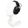 EARMOR M300X-BK - Auriculares tácticos con cancelación de ruido 24dB NRR.