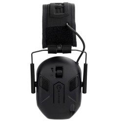 EARMOR M300X-BK - Auriculares tácticos con cancelación de ruido 24dB NRR.