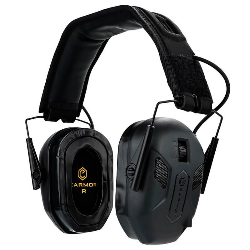 EARMOR M300X-BK - Auriculares tácticos con cancelación de ruido 24dB NRR. EARMOR M300X-BK - Auriculares tácticos con cancelación de ruido 24dB NRR.