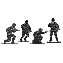 WST Soldier Target WOSPORT TG-12 | Blancos Metálicos para Airsoft y Entrenamiento de Tiro