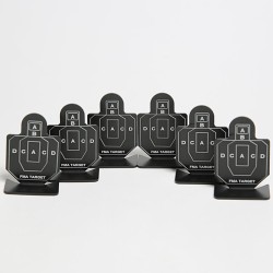 FMA Airsoft Metal Target Set Type B TB1003 | Set de 6 Dianas Metálicas para Airsoft y Entrenamiento