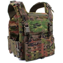 Chaleco Corso Drake MK5 Pixelado Boscoso – Chaleco táctico Cordura 1000D con sistema Molle.