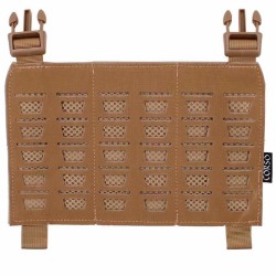 Front Panel Dagger Buckle Corso Coyote – Panel táctico modular profesional.
