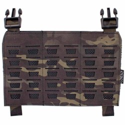 Front Panel Corso Dagger Buckle Multicam Black – Panel táctico MOLLE de corte láser.