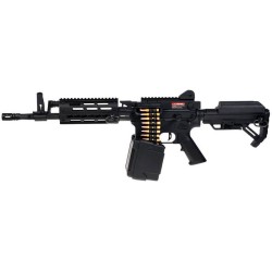 AEG LMG 6671 Golden Eagle – Réplica de Apoyo AEG Full Metal 350-400 FPS