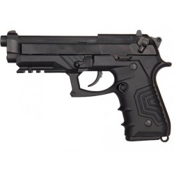 Pistola de gas HFC HG-173 Negra | Blowback Metal | Airsoft