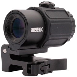 Magnificador Arsenic Argon ASG43 negro 3x airsoft.