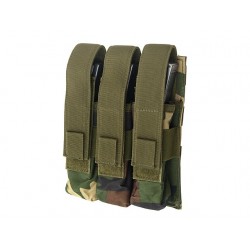 Porta Cargador Triple MP5 Woodland