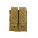 Porta Cargador Doble Pistola Tan