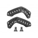 Set Guía Rail Casco Negro