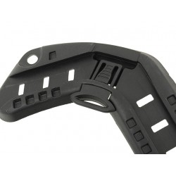 Set Guía Rail Casco Negro