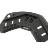 Set Guía Rail Casco Negro
