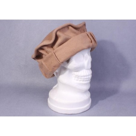 Afghan Pakol MILITARY Wool Hat - Coyote