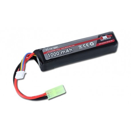 Batería Lipo 11.1V 1000 mAh 20C